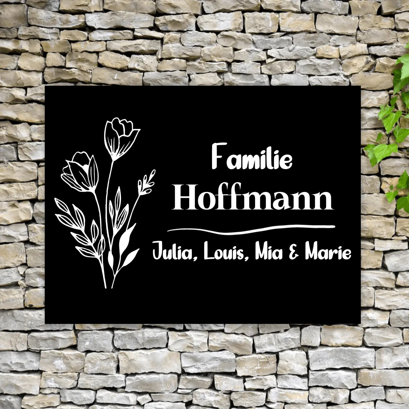 Türschild Mockup
