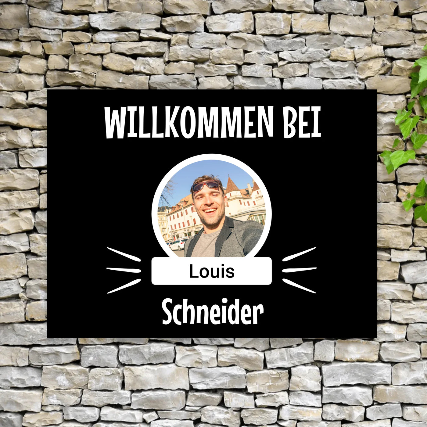 Türschild Mockup