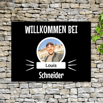 Türschild Mockup