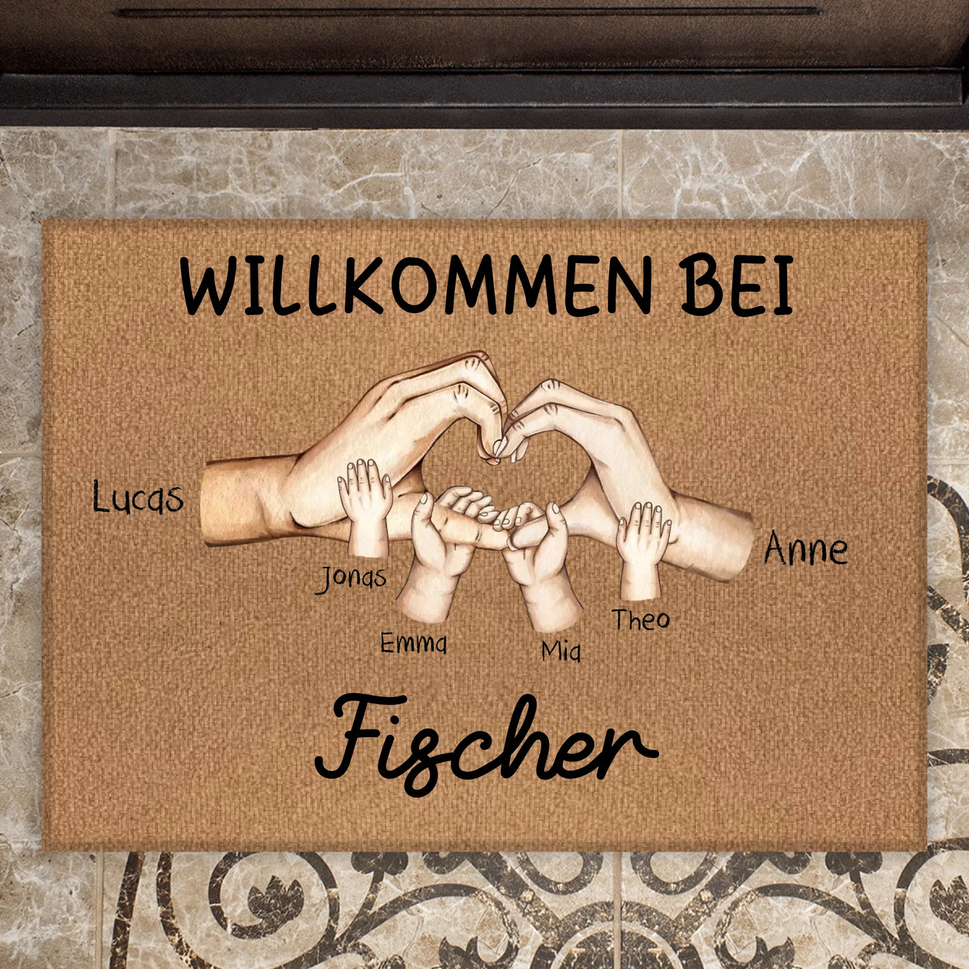 Mockup Fussmatte-mini