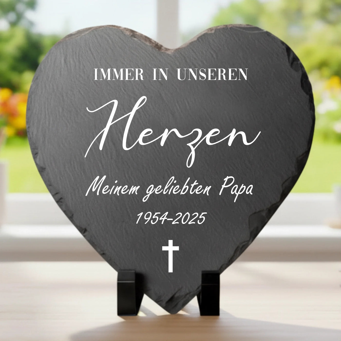 Memorial rock mockup