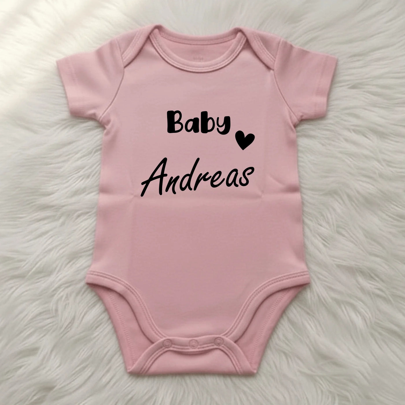 Pink baby t-shirt mockup tinyfied