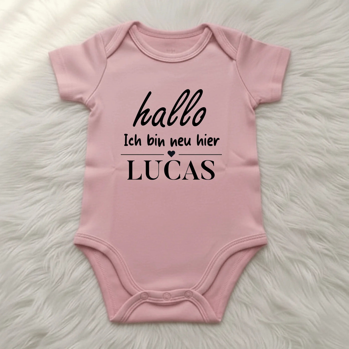 Pink baby t-shirt mockup tinyfied