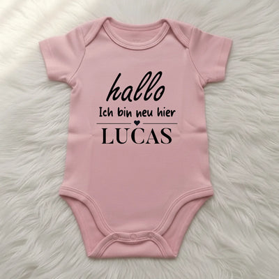 Pink baby t-shirt mockup tinyfied