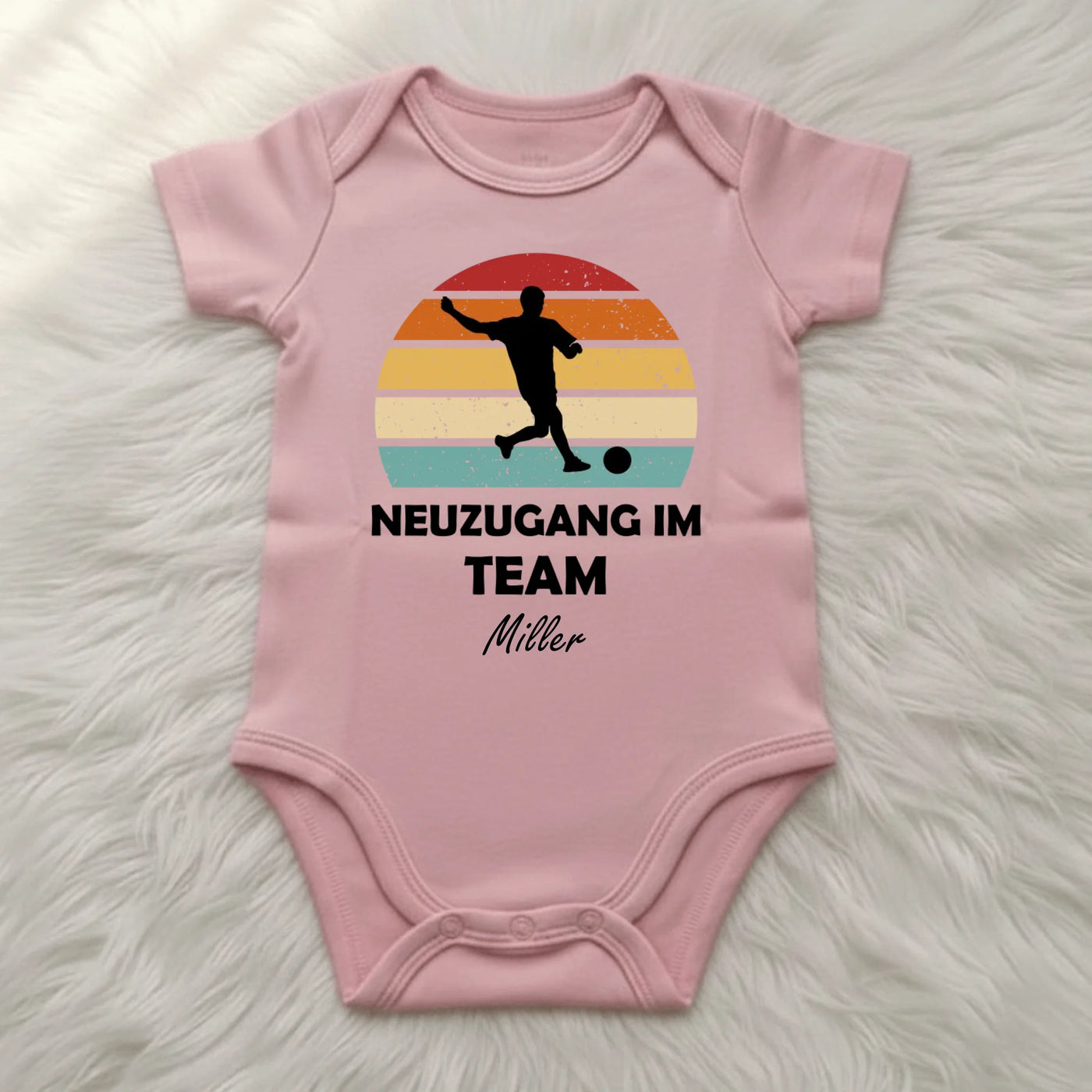 Pink baby t-shirt mockup tinyfied