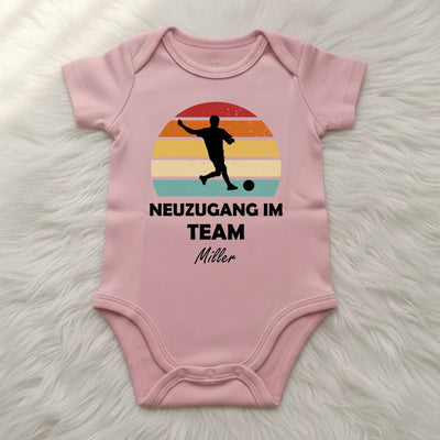 Pink baby t-shirt mockup tinyfied