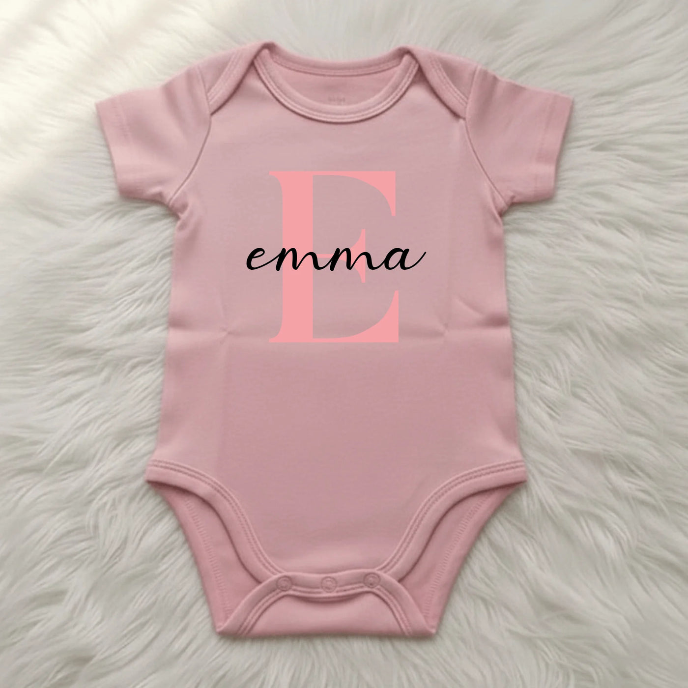 Pink baby t-shirt mockup tinyfied