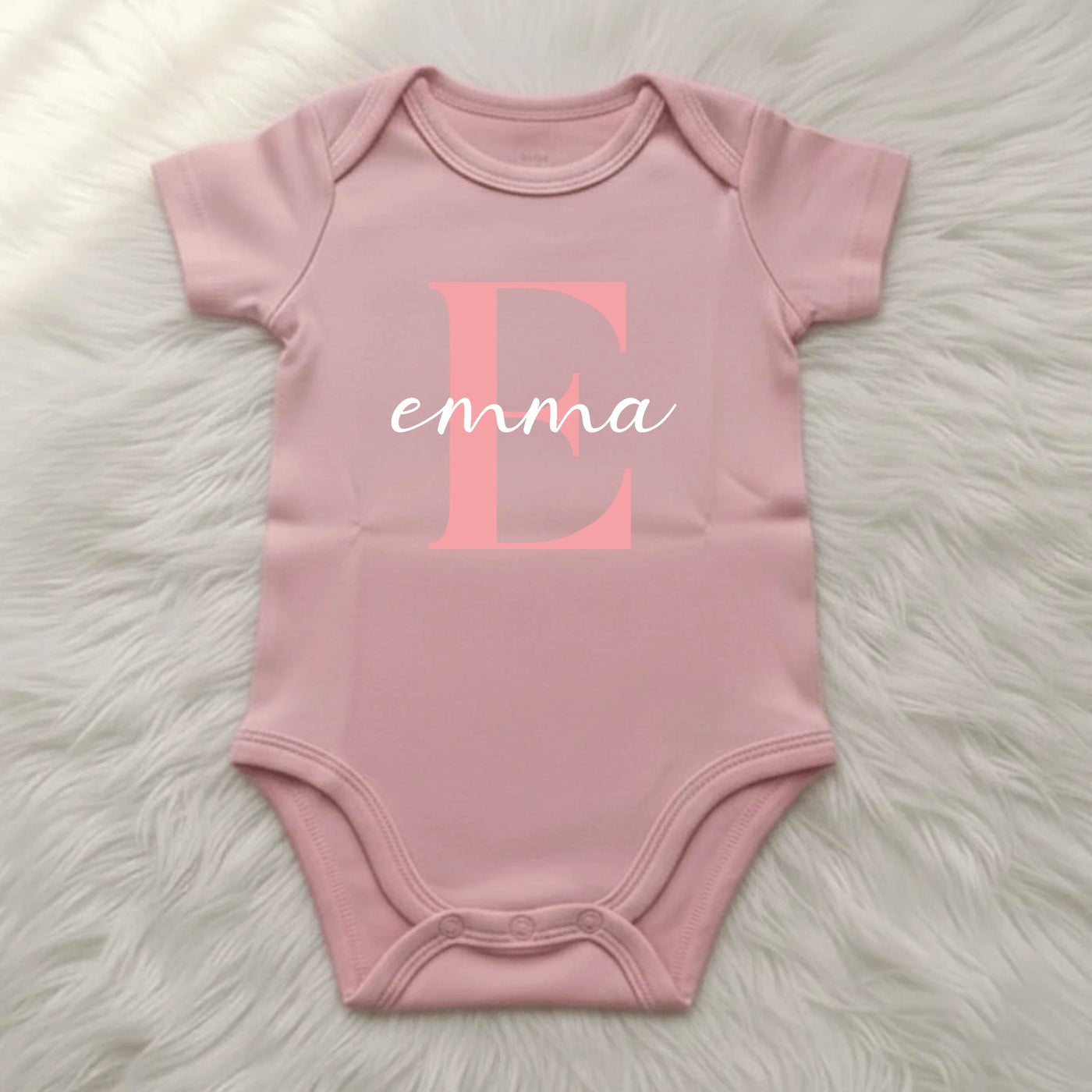 Pink baby t-shirt mockup tinyfied