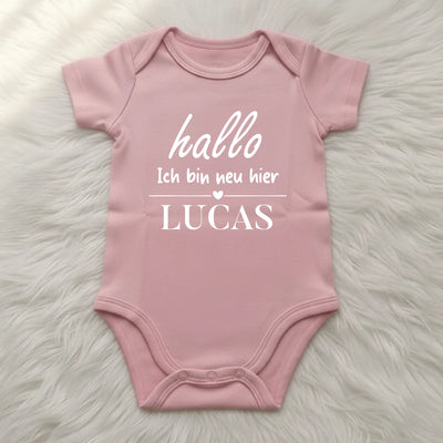 Pink baby t-shirt mockup tinyfied