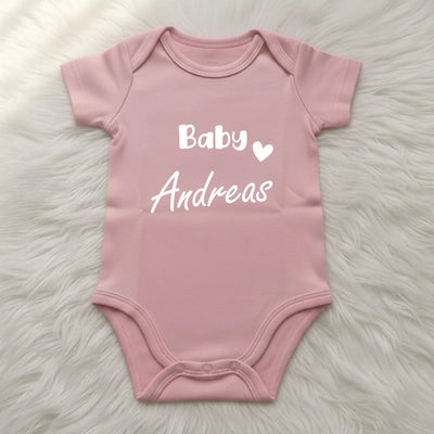 Pink baby t-shirt mockup tinyfied