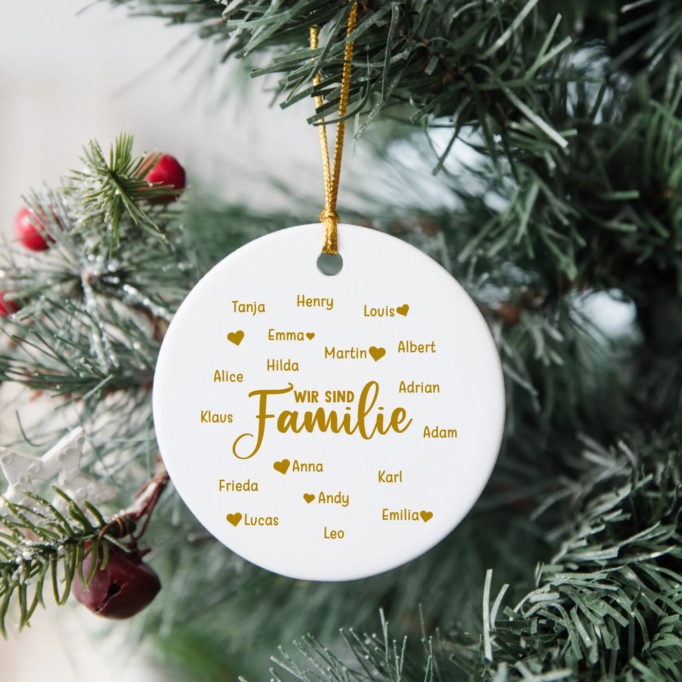 Christmas Ornament Mockup