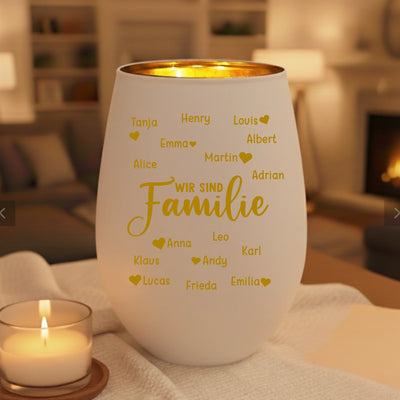 white candle mockup