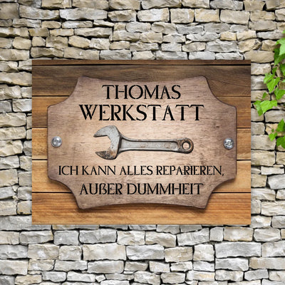 Türschild Mockup